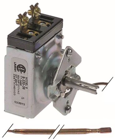 INVENSYS / ROBERTSHAW S-335-36 Thermostat for AltoShaam 1-pole 1NO