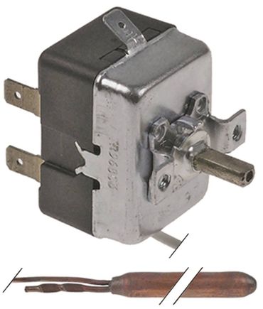 INFRICO Thermostat max. Temperatur 15°C Fühler ø 7x83mm -15 bis +15°C