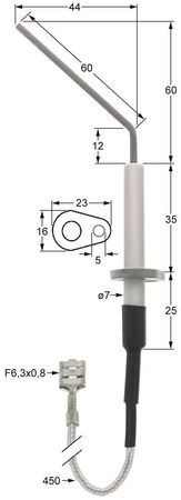 Eloma Überwachungselektrode für Kombidämpfer GENIUS, 611, 1011 ø 7mm