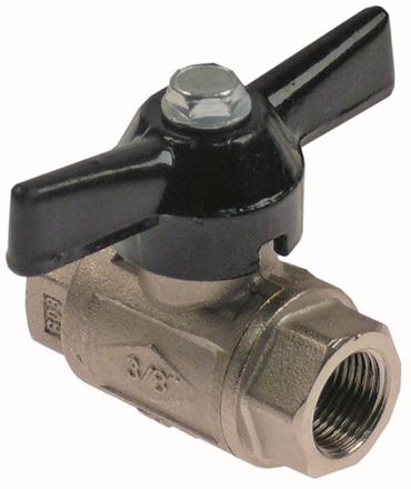Zanussi ball valve for Electrolux 222008, 174761, 174760 length 54mm