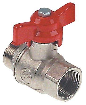 Electrolux Kugelhahn für 178716, 168988, 210336 mit Flügelgriff 3/4"IG