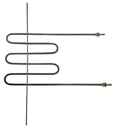 Tecnoeka Heizkörper für 640 CI+GRILL 2000W 230V Länge 347mm B1 490mm