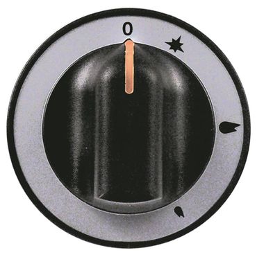 Giga Knebel für CCPG82, CCPG4, KPI20GA für Gashahn ø 71mm schwarz