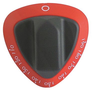 Angelo Po Knebel für Fritteuse 1A1FR4GD, 0A1FR3GD für Thermostat rot