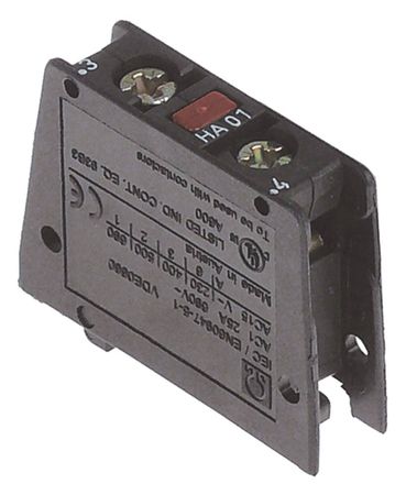 BENEDIKT & JÄGER HA01 Auxiliary contact for Electrolux CS7ME4/200-3 AC1 25A