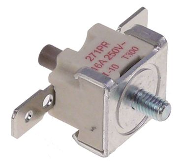 Silanos safety contact thermostat 1 pole 1NC M4 300°C 16A