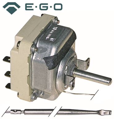 EGO 55.34042.805 Thermostat für Silko CGE9020-0, CGE9040-4 3-polig 3NO