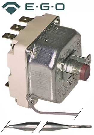 EGO 55.31546.020 Safety thermostat for deep fryer Electrolux 161921