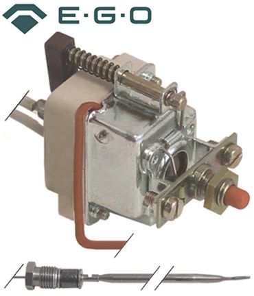 EGO 55.19542.140 Safety thermostat for Gico 700-508, 900-503 238°C