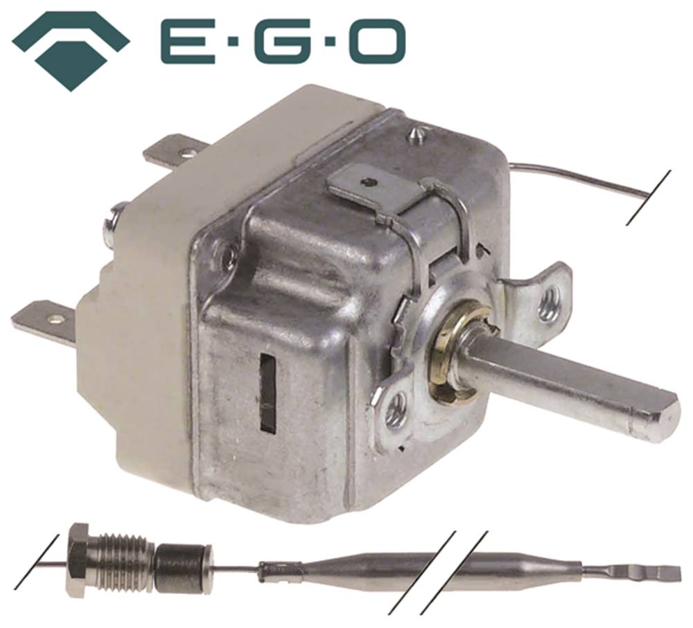 EGO 55.19032.203 Thermostat max. temperature 180°C 1-pole Sensor ø 6