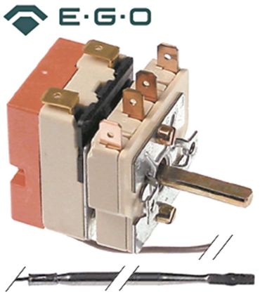 EGO 55.13645.010 Thermostat für Fritteuse Küppersbusch FEF124, FEF144