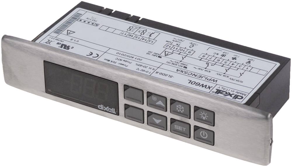 EVCO Elektronikregler EV6421 - Für Temperaturfühler NTC, PTC, Pt100, TC