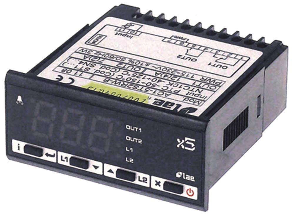 LAE ELETTRONICA AC1-5TS2RW-B Elektronikregler 115-230V AC für NTC/PTC Nein 2 Ja 