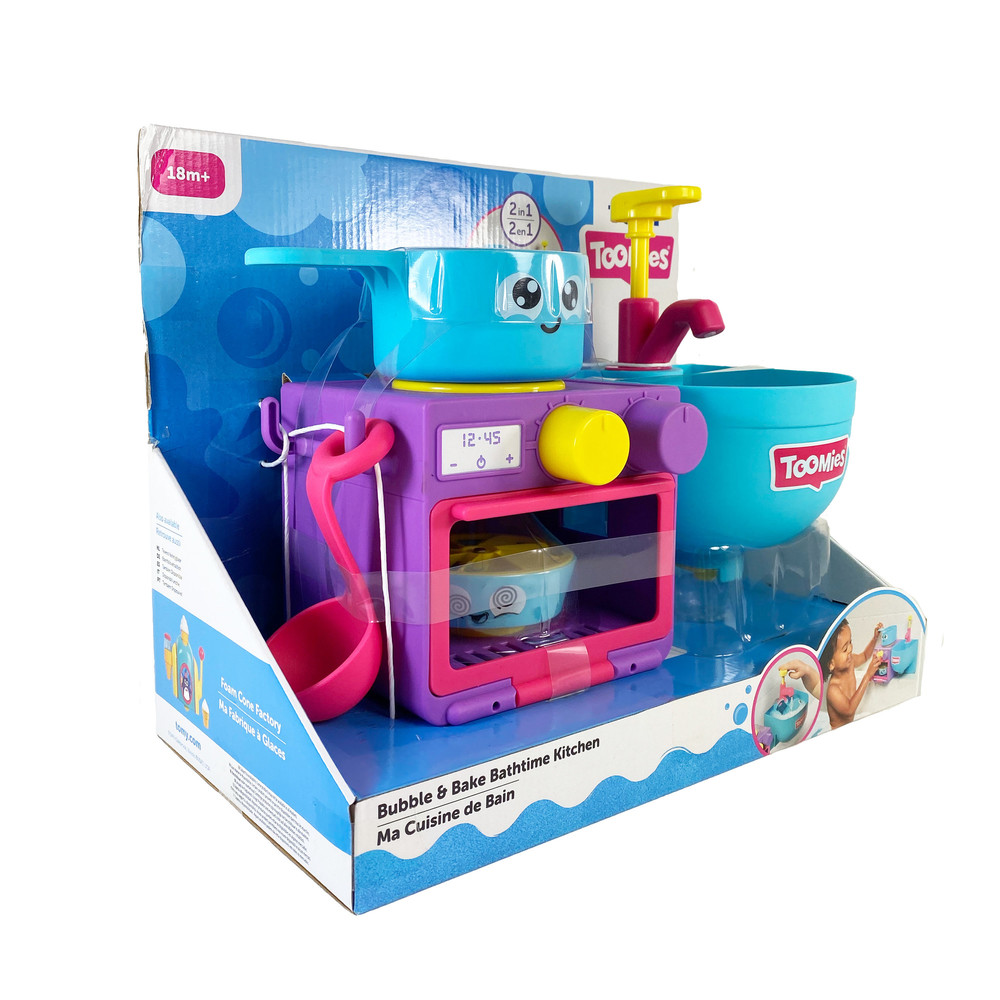 Rocco Giocattoli Tomy Toomies Bubble Bake Kitchen 4 in 1 Bathroom Toy Kitchen : Buy Online at Best Price in KSA - Souq is now