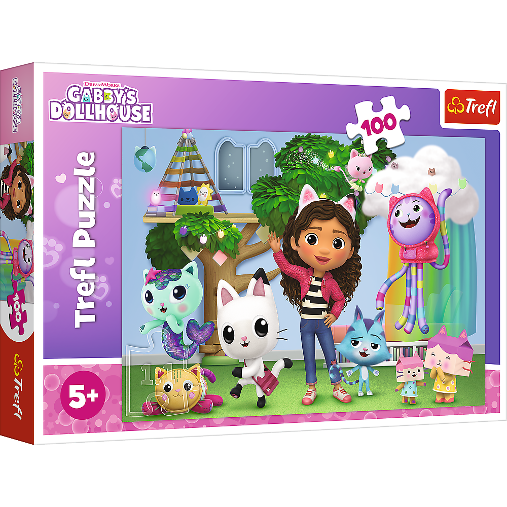 Gabby's Dollhouse Puzzle 100 Teile HL Großhandel