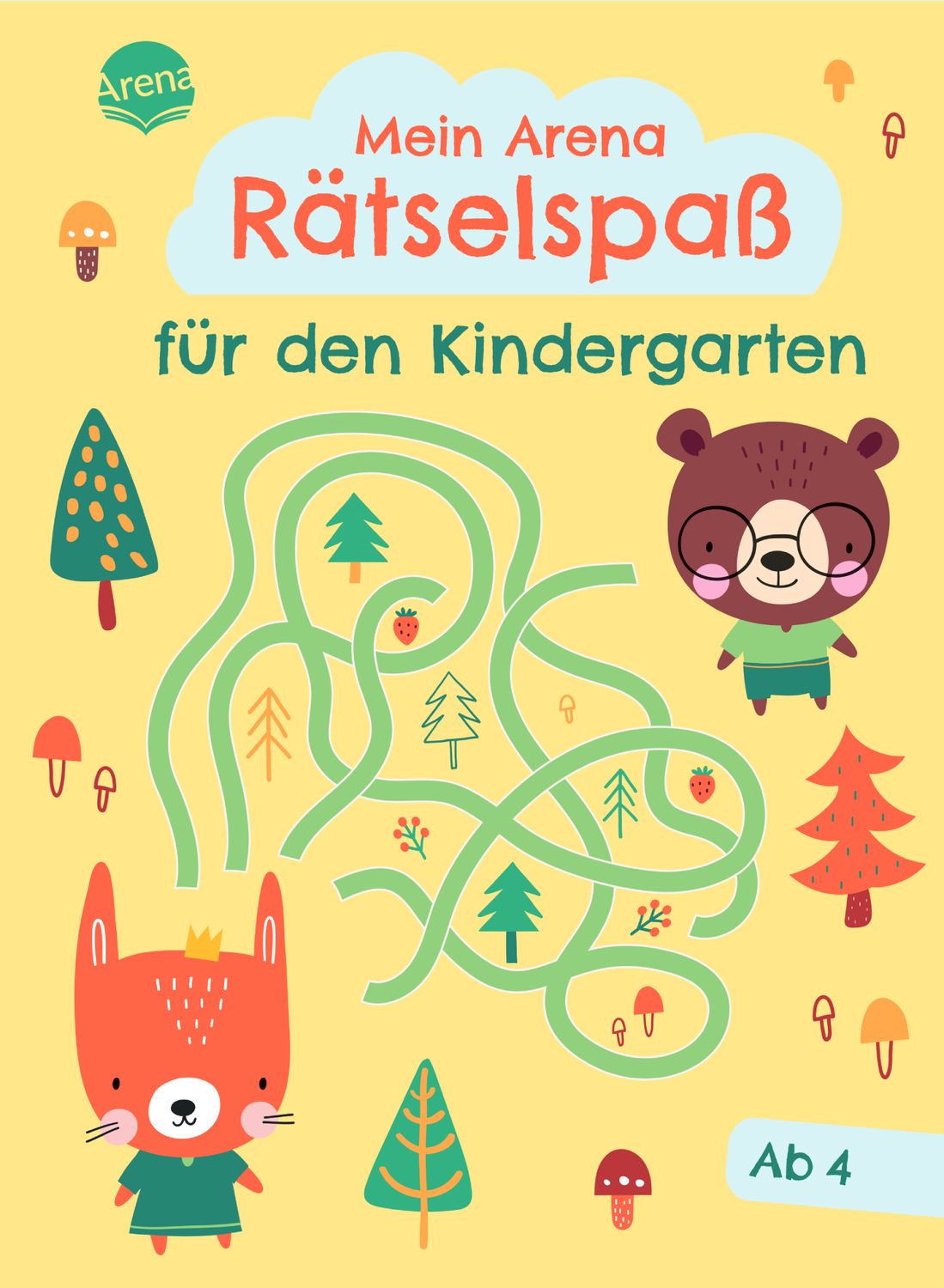 Mein Arena Rätselspaß für den Kindergarten - Block | HL Großhandel