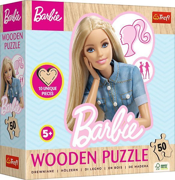 Barbie - Holz Puzzle Junior 50 Teile