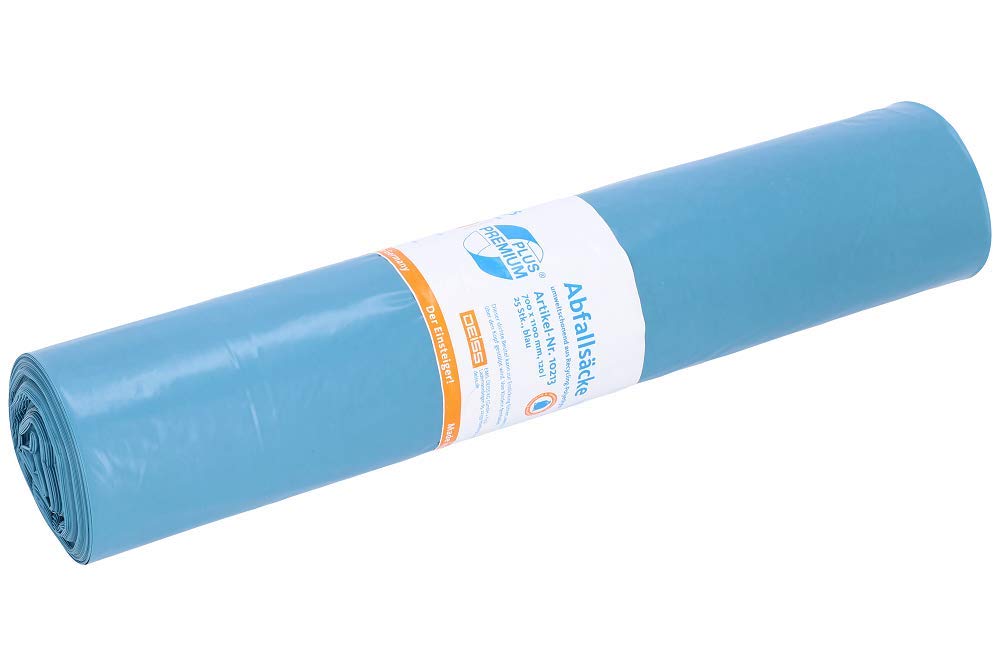 Sacchetti Per Rifiuti Deiss Premium 25 Pezzi - 700x1100 Mm, Giallo, Tipo 60 - Foto 4