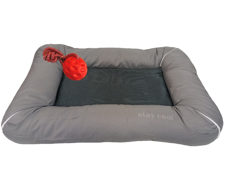 DAHLMANN Stay Cool Hundebett Größe L - Selbstkühlende Matte Für Haustiere