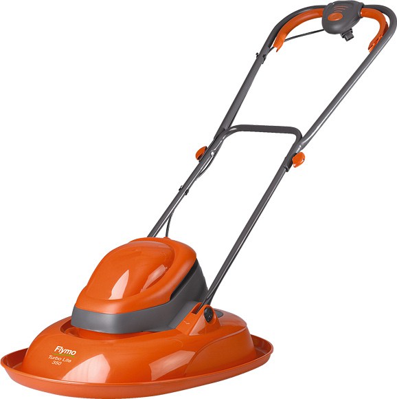 FLYMO Turbo Lite 350 Luftkissenmäher 1400 Watt Rasenmäher FLYMO