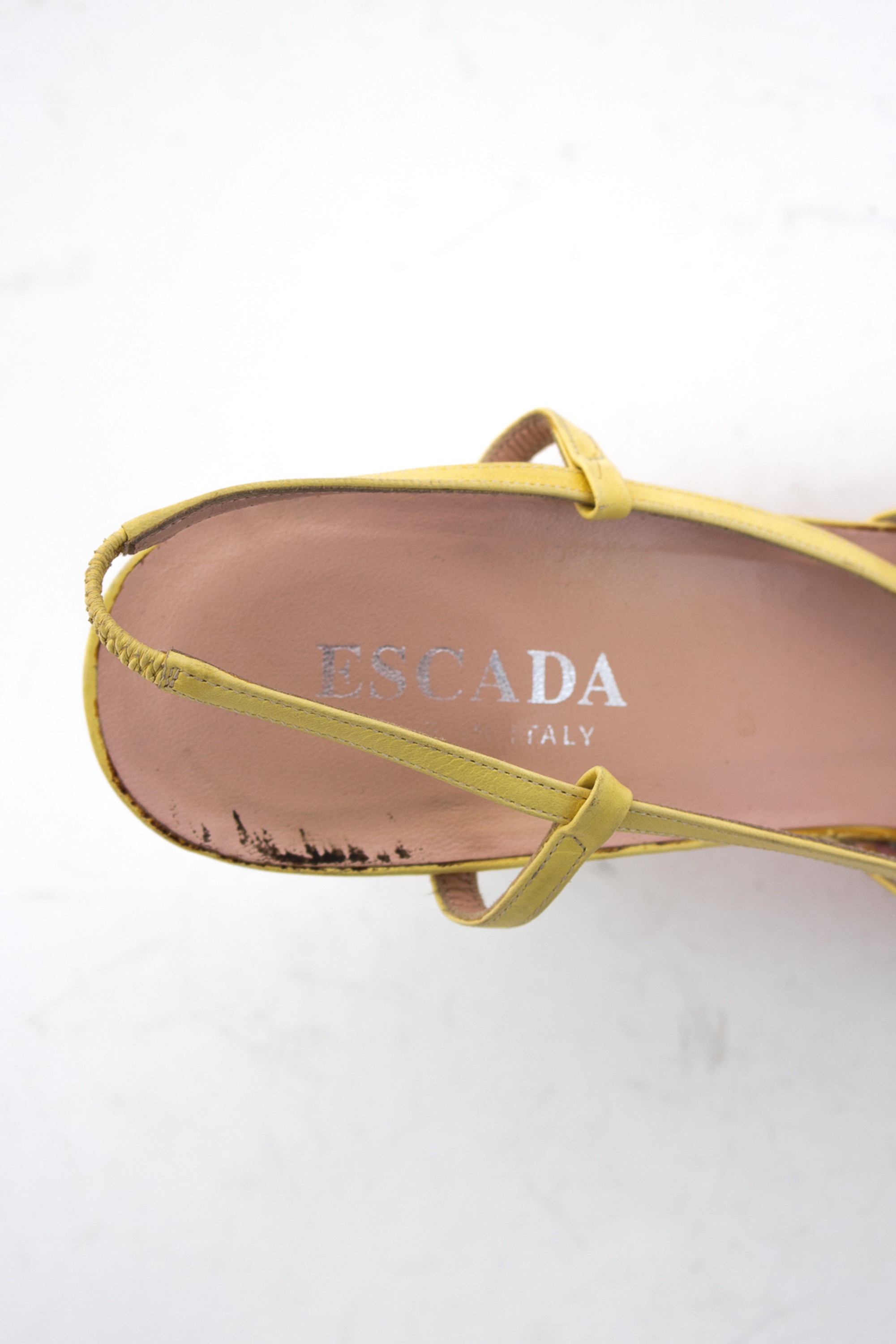 Escada sandals size DE 41 C women's shoes summer shoes multi-colored
