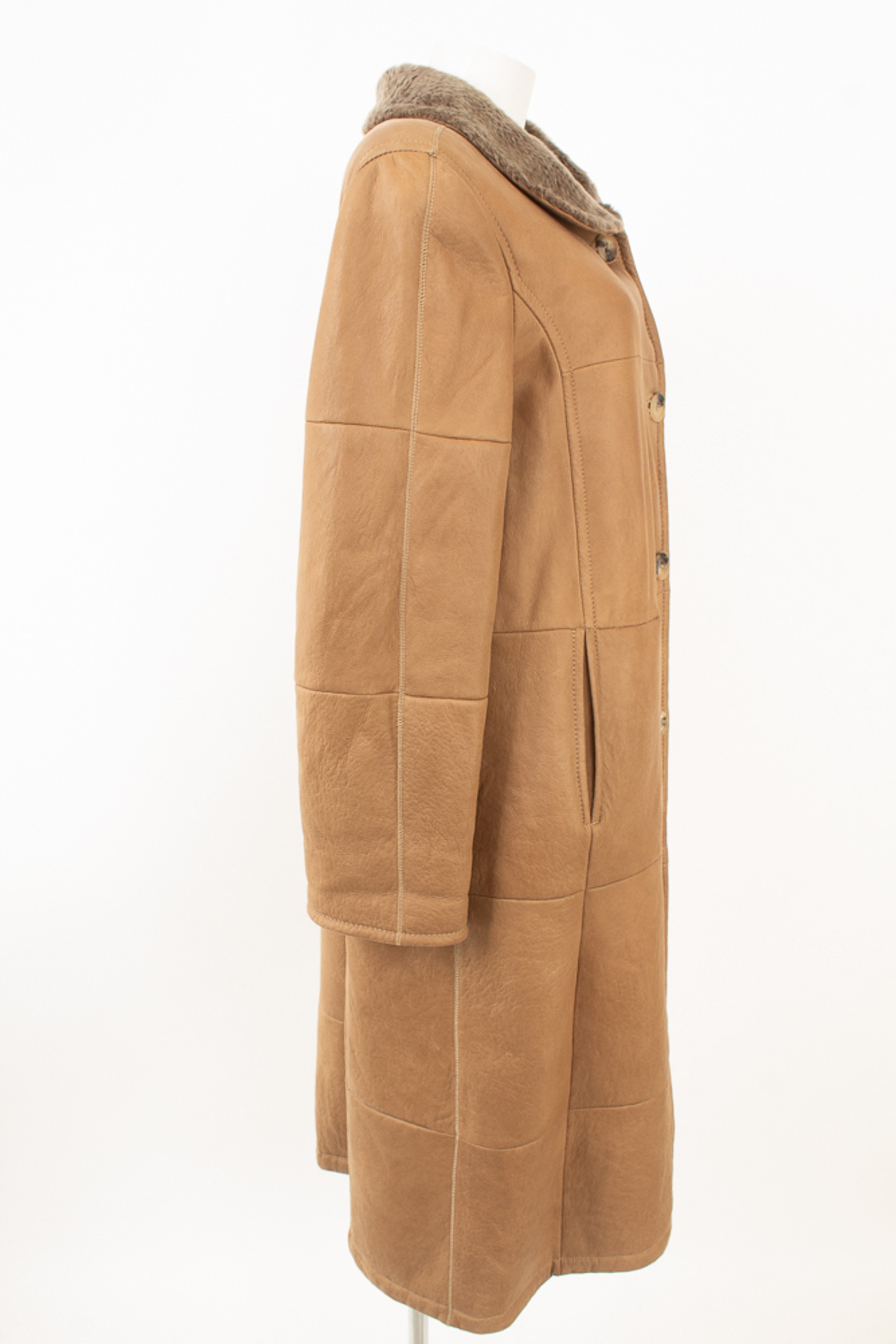 Trenchcoat Oberbekleidung Ledermantel Beige Damen CHRIST Women's