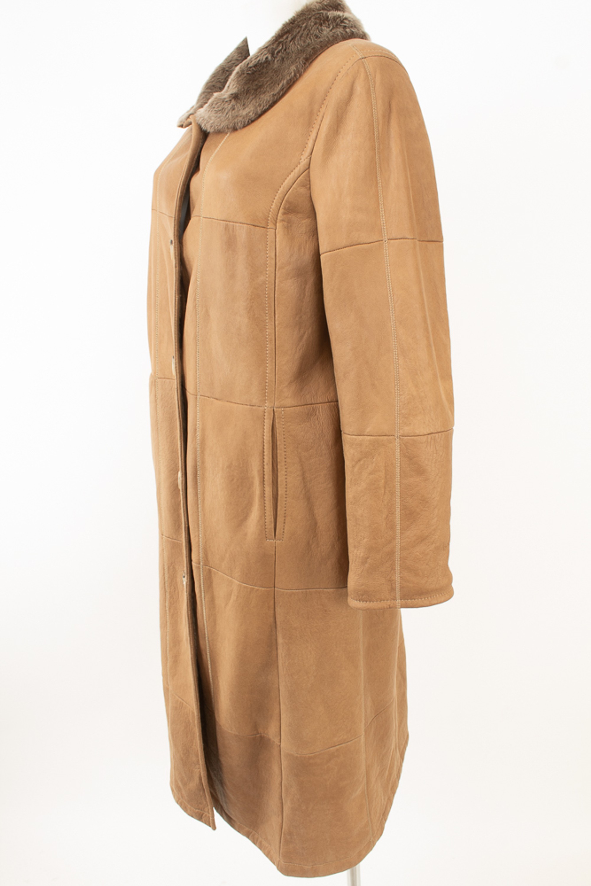 Trenchcoat Oberbekleidung Ledermantel Beige Damen CHRIST Women's