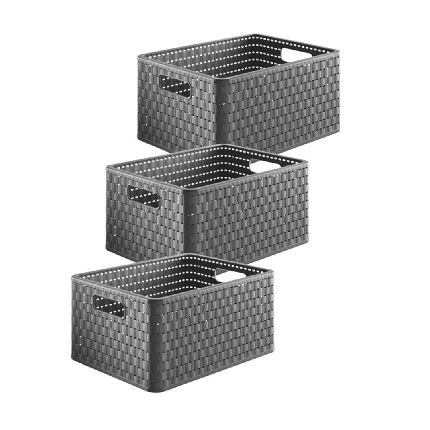 Storage Basket Set DIN A4 18L l COUNTRY
