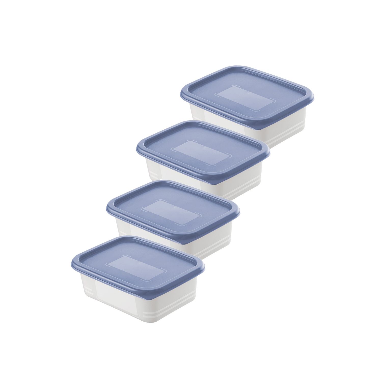 Set of freezer boxes 4 x 0.5 l DOMINO