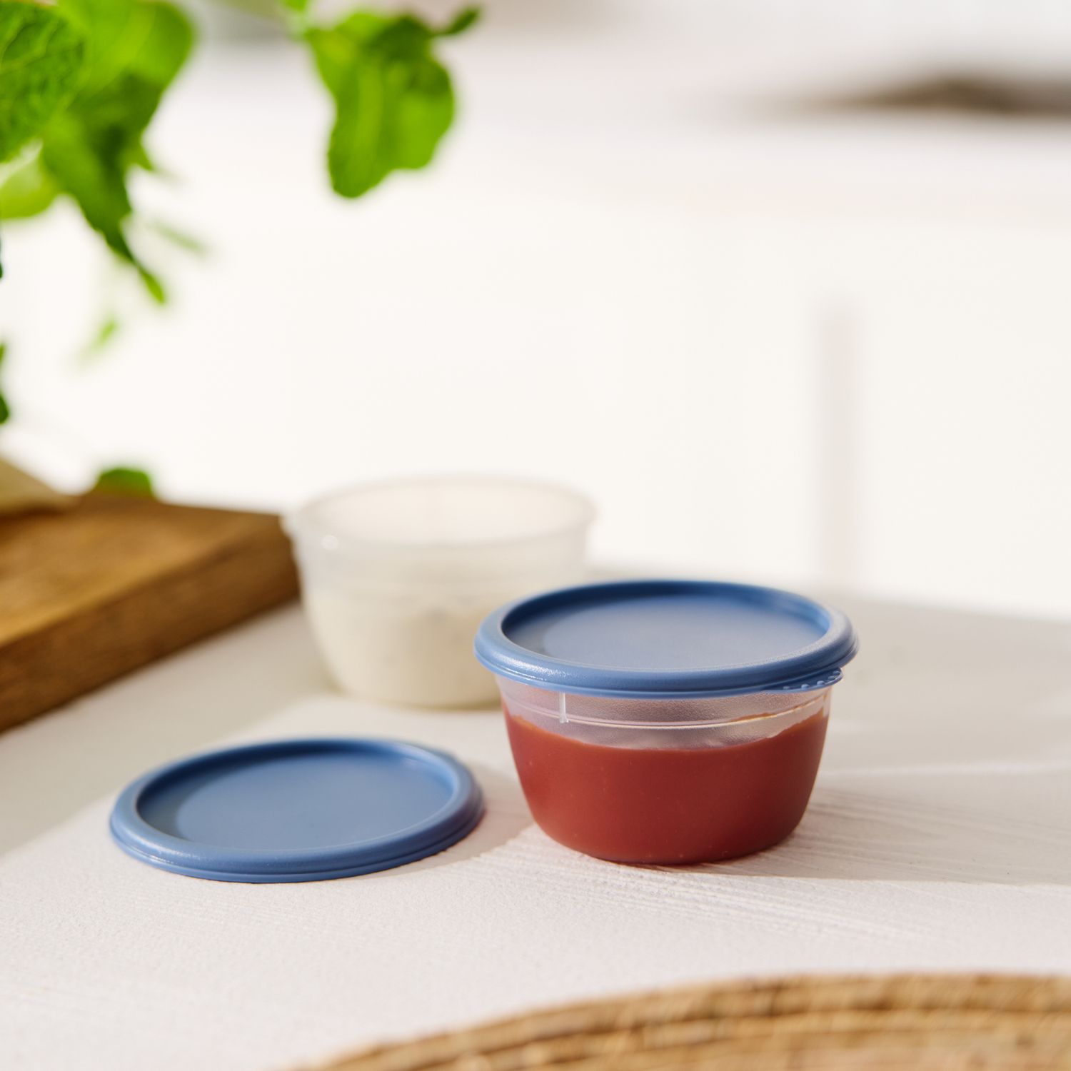 4er Set Kühlschrankdosen 0,15 l RONDO