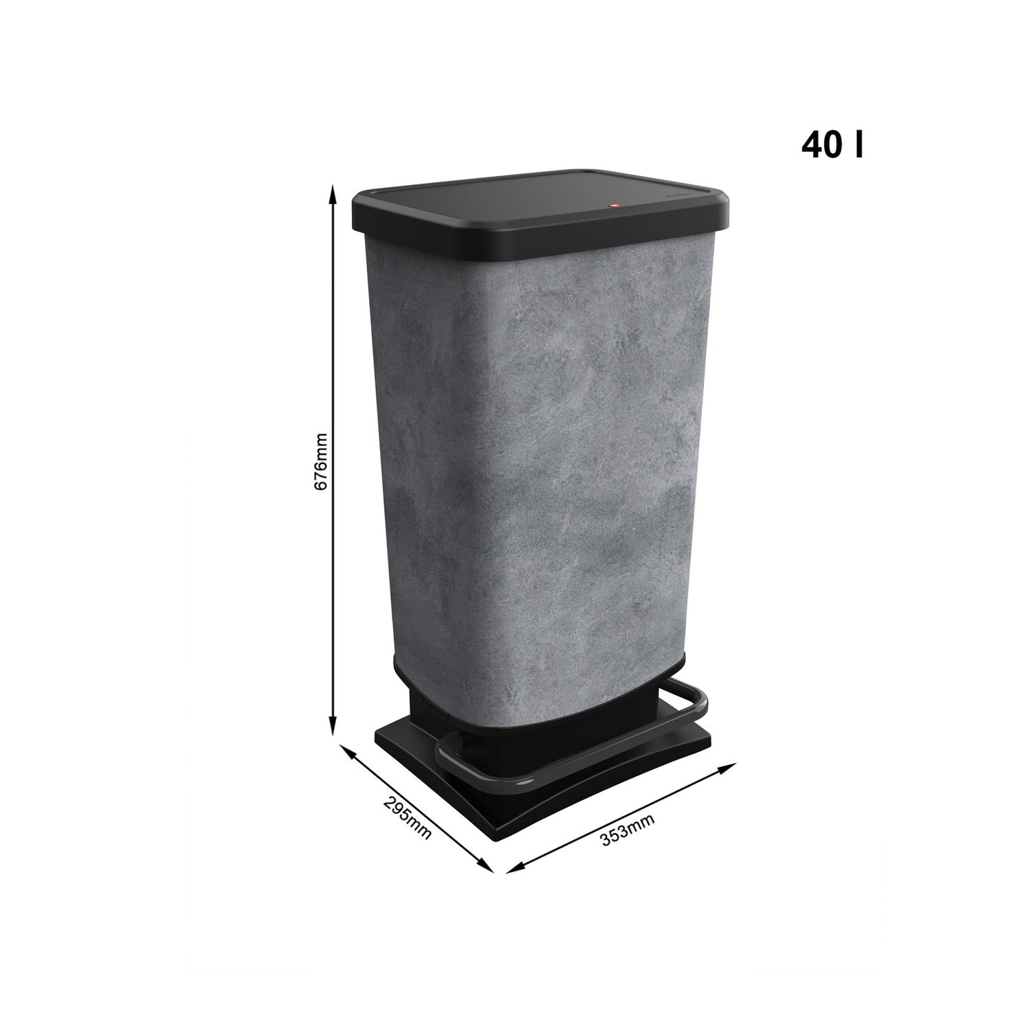 Pattumiera A Pedale In Rattan – 6 Litri, Marrone, Con Secchiello Interno Estraibile – Per Bagno, Cucina O Ufficio