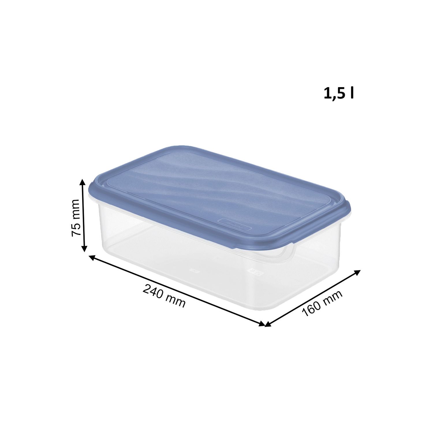 Refrigerator Container Square 1.5L l RONDO
