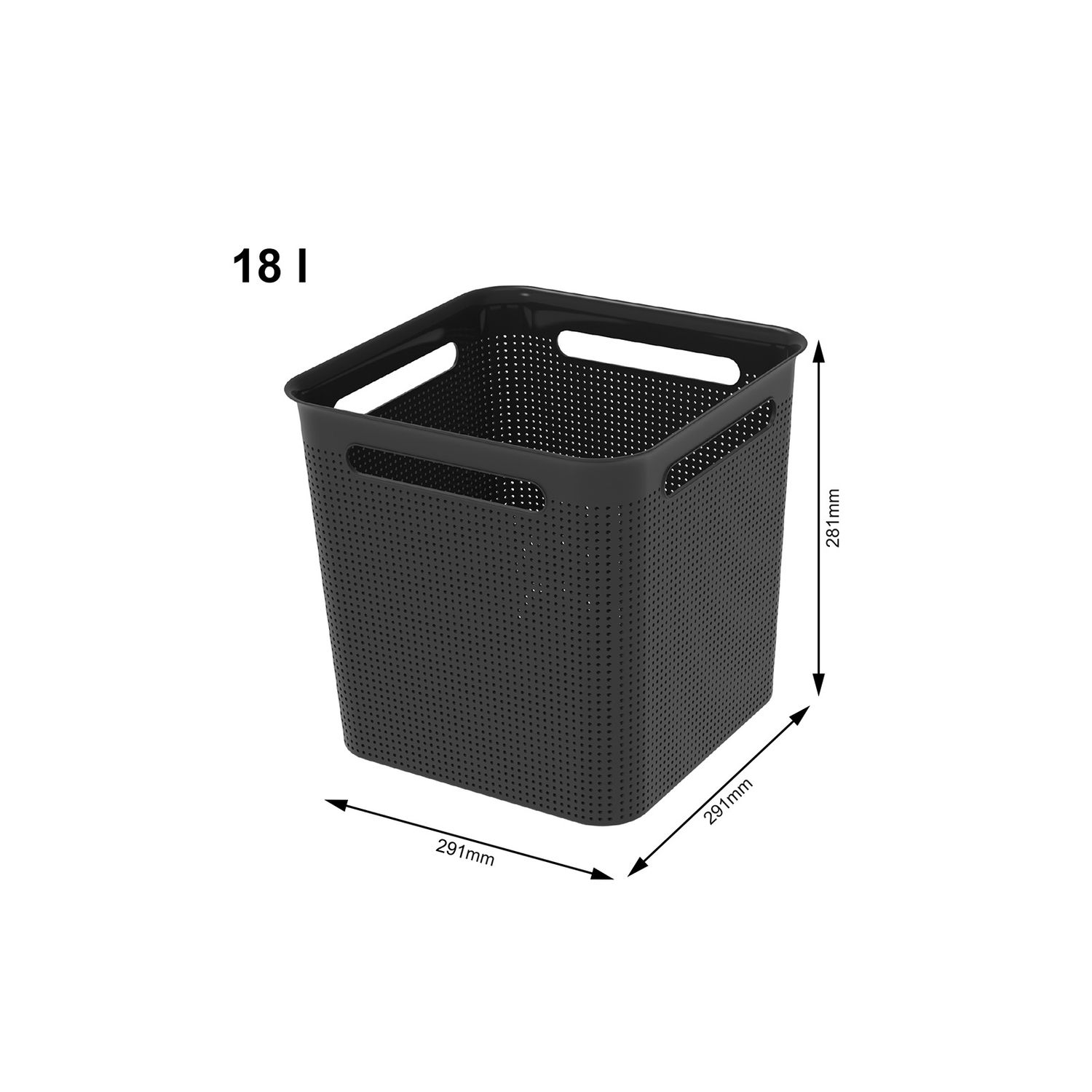 Box quadratisch 18 l BRISEN