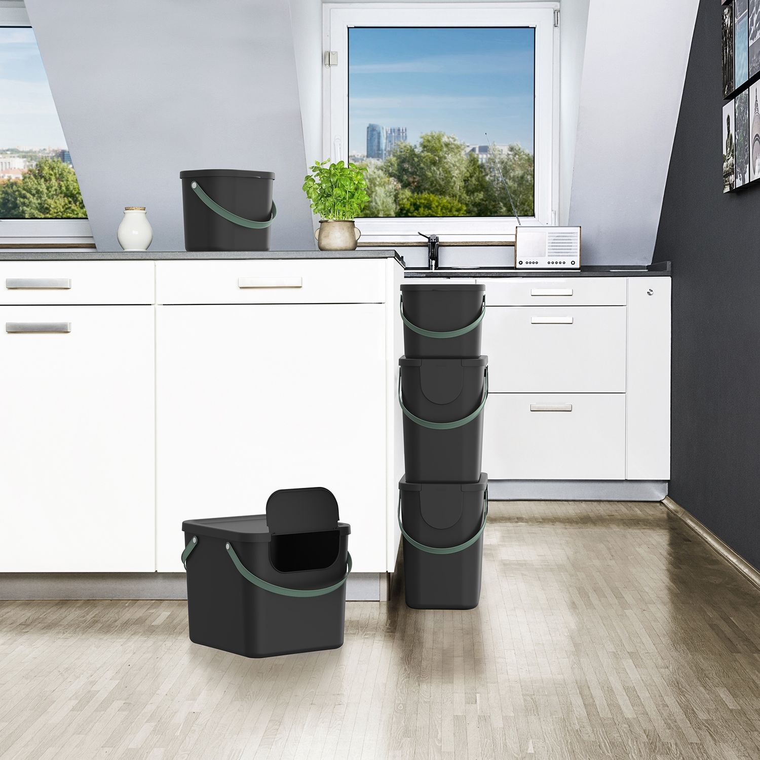 Système de recyclage des déchets 25 l ALBULA