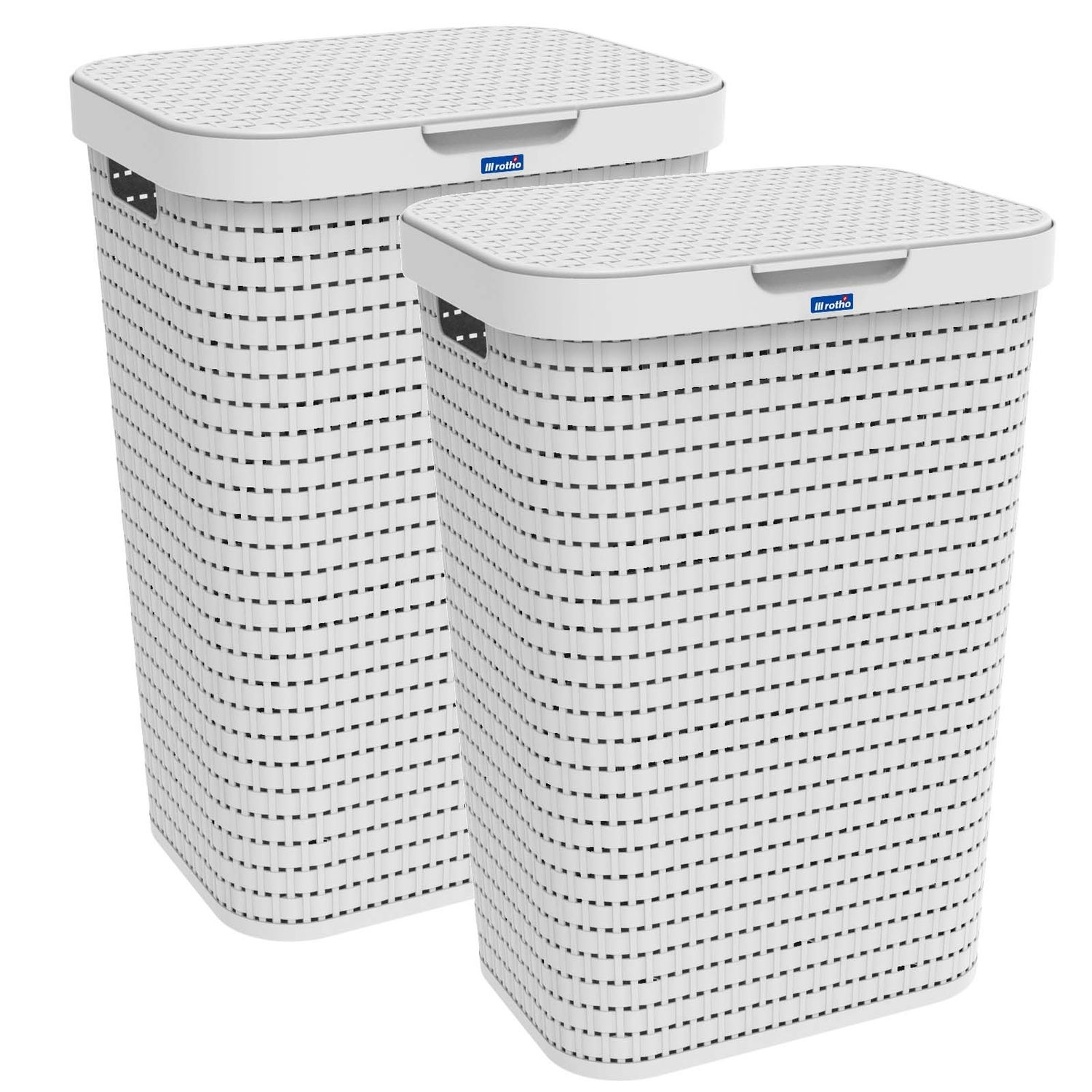 2er Set Wäschesammler 55 l COUNTRY