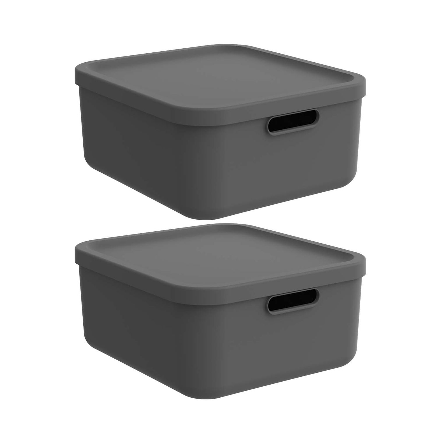 Aufbewahrungsbox 20l 2er-Set ALBULA LIGHT