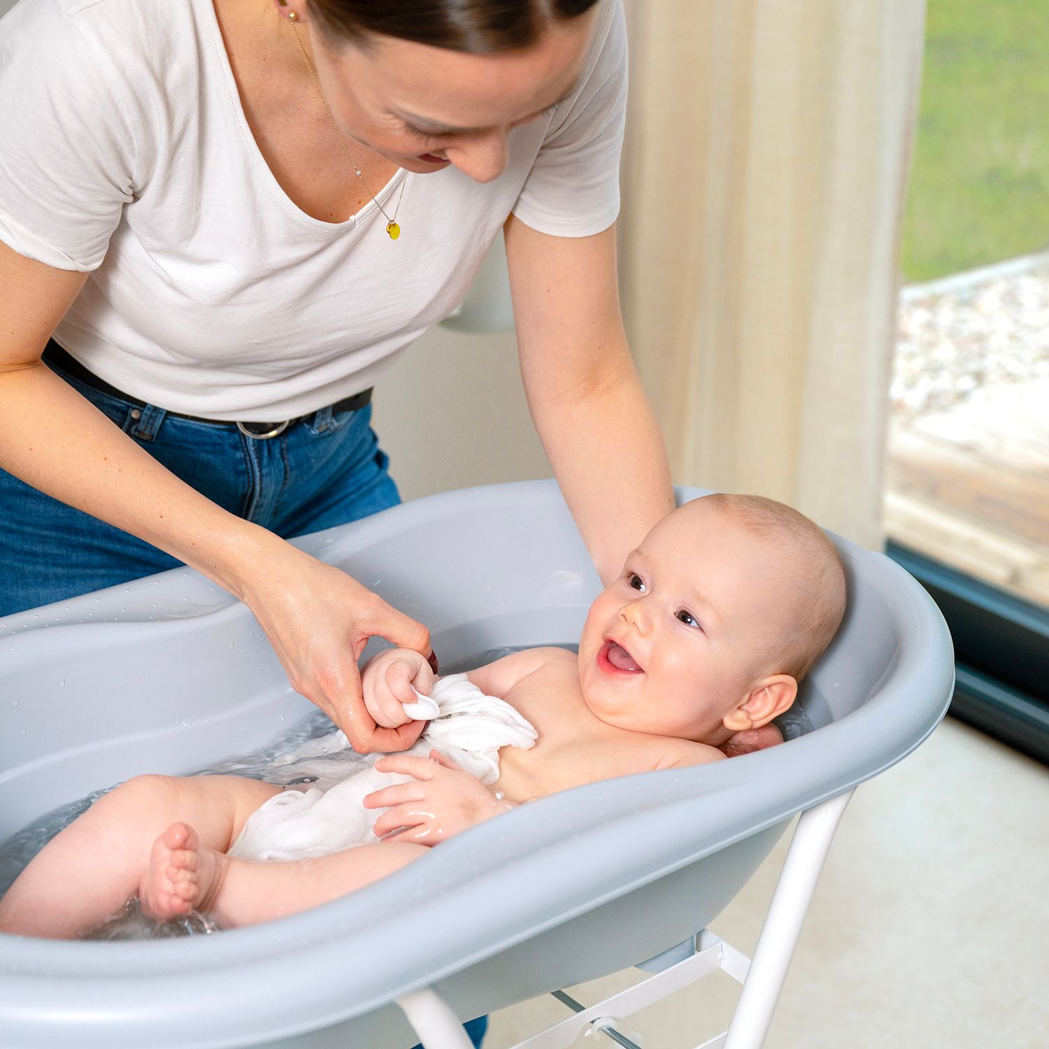 Baby Tub Primo Eurobath Stand Folding Bath Stand