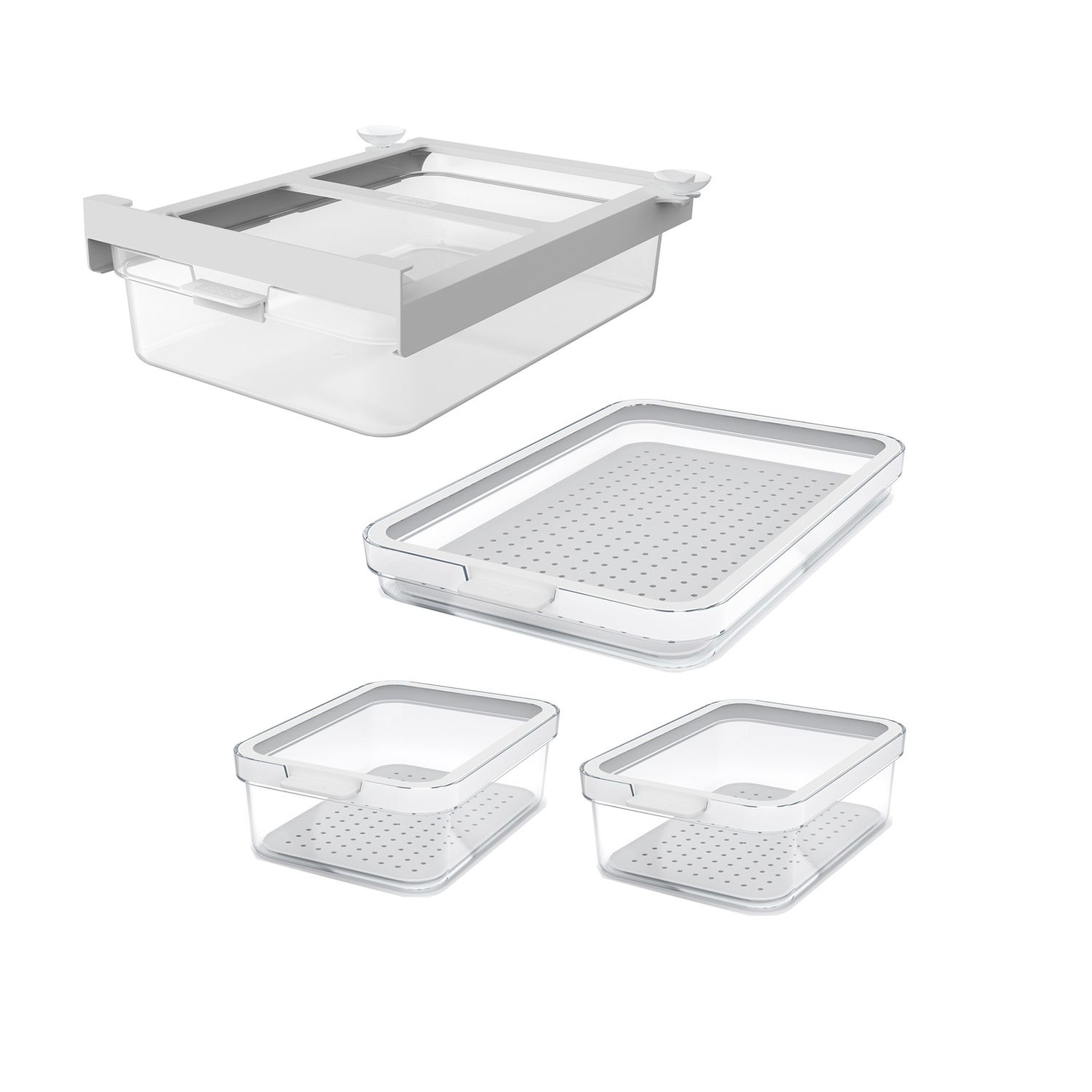 4-Piece Fridge Organizer Set CAUMA