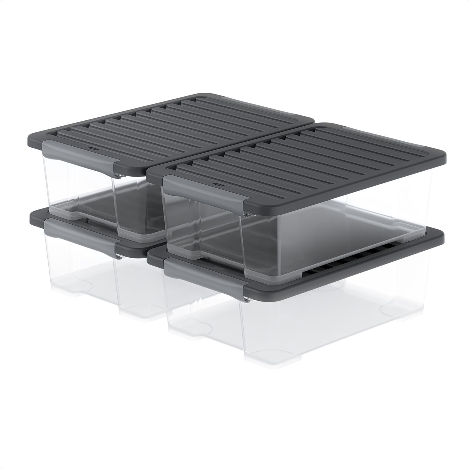 Set de boîtes - 4 pièces - 30 l CORE Plus