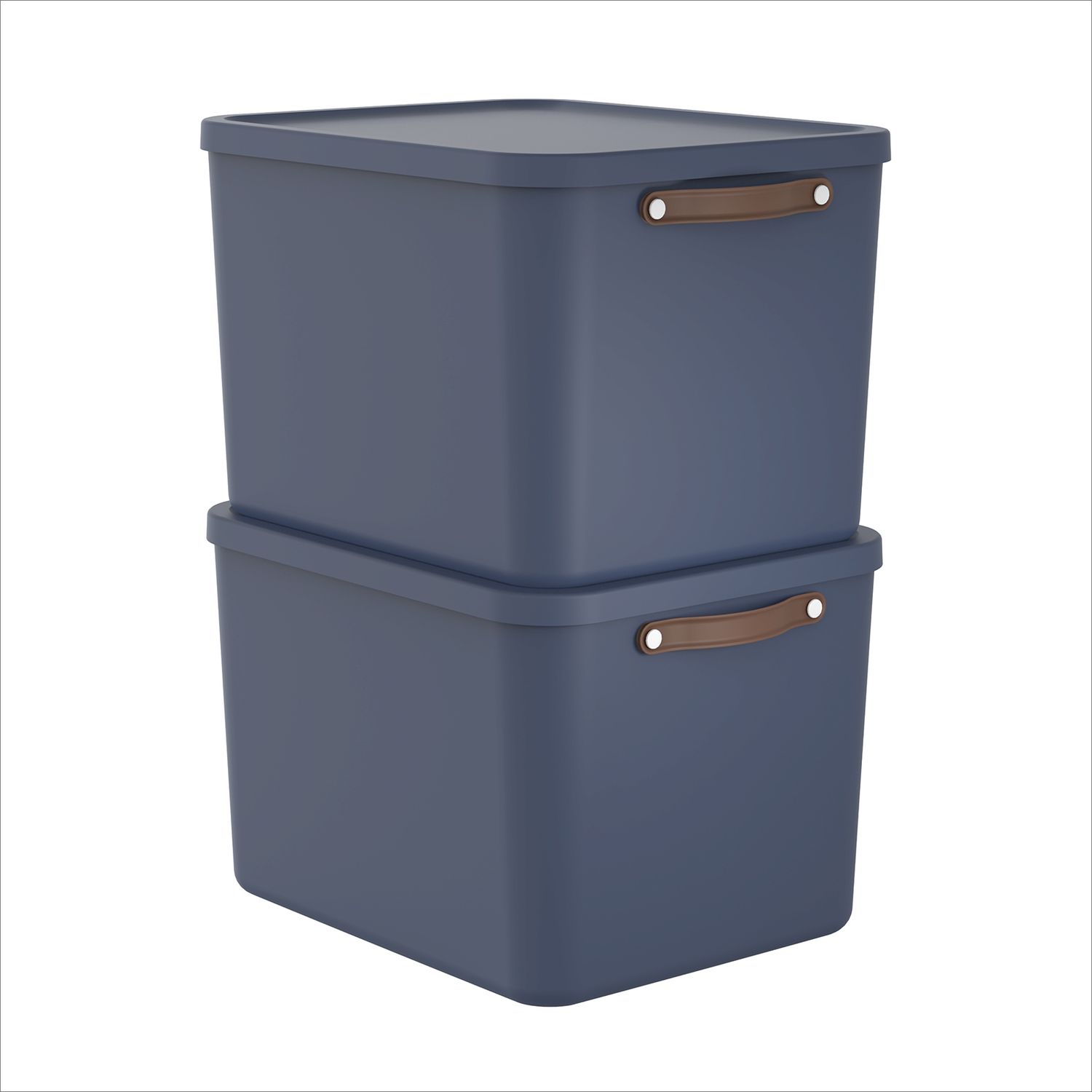 Set de boîtes de rangement 55 l - Lot de 2 | MALOJA