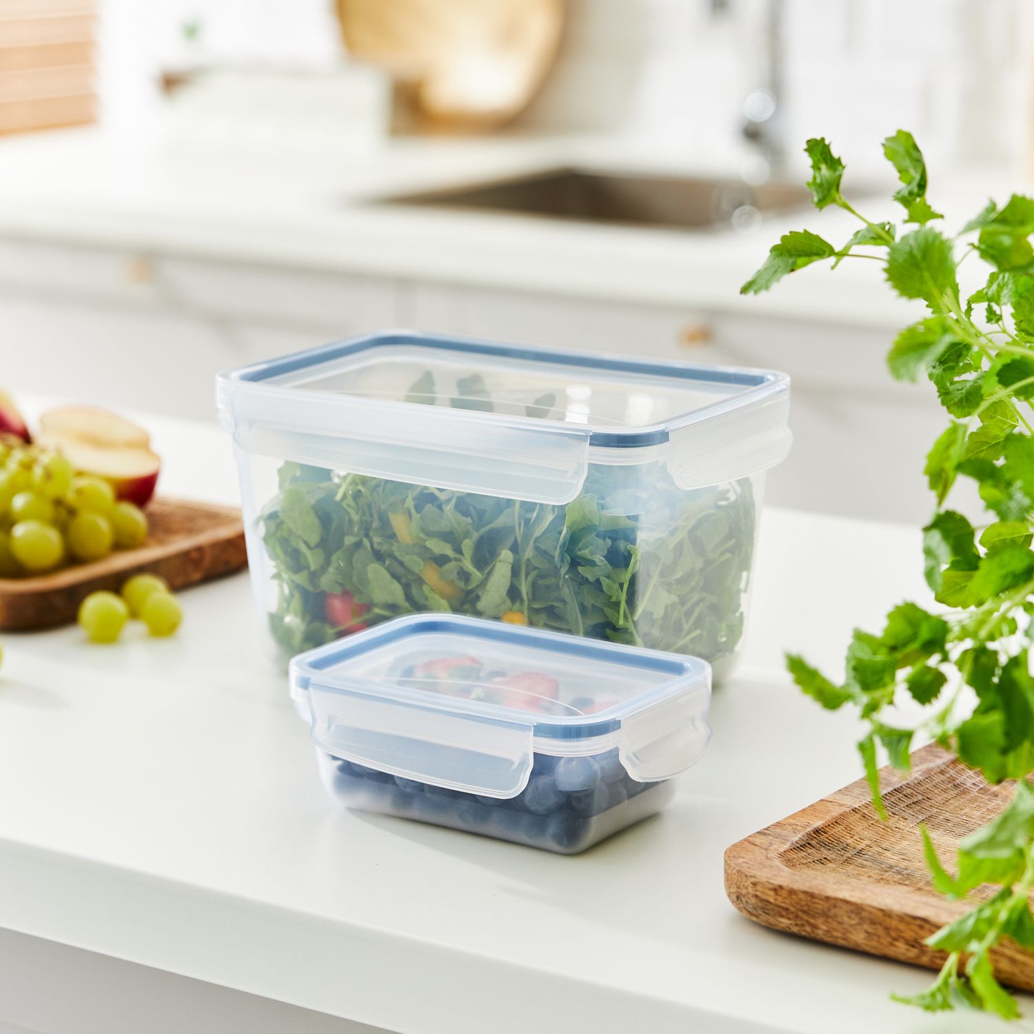 Set Frischhaltedosen 8 tlg. - 0,5l CLIC & LOCK