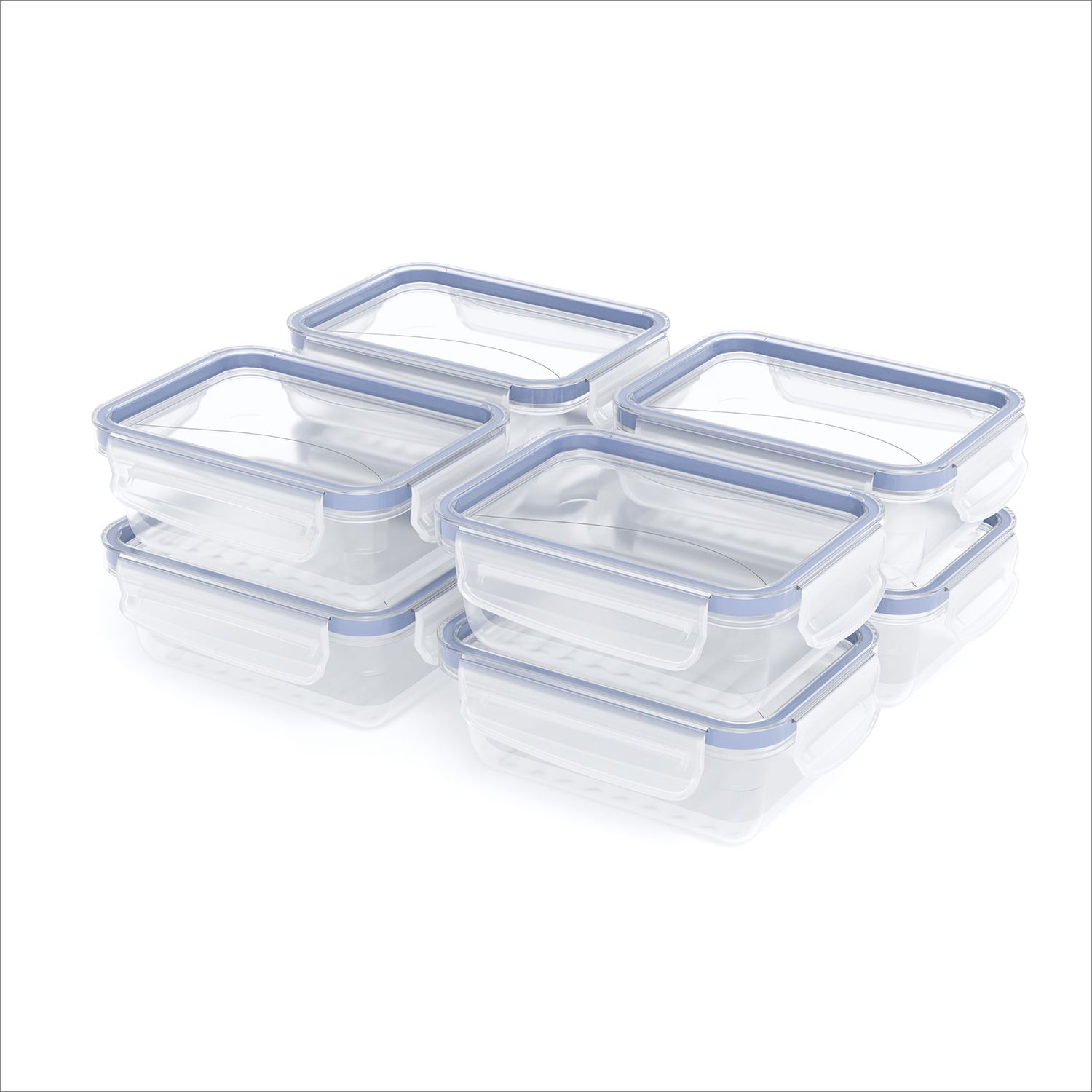 Set Frischhaltedosen 8 tlg. - 0,5l CLIC & LOCK