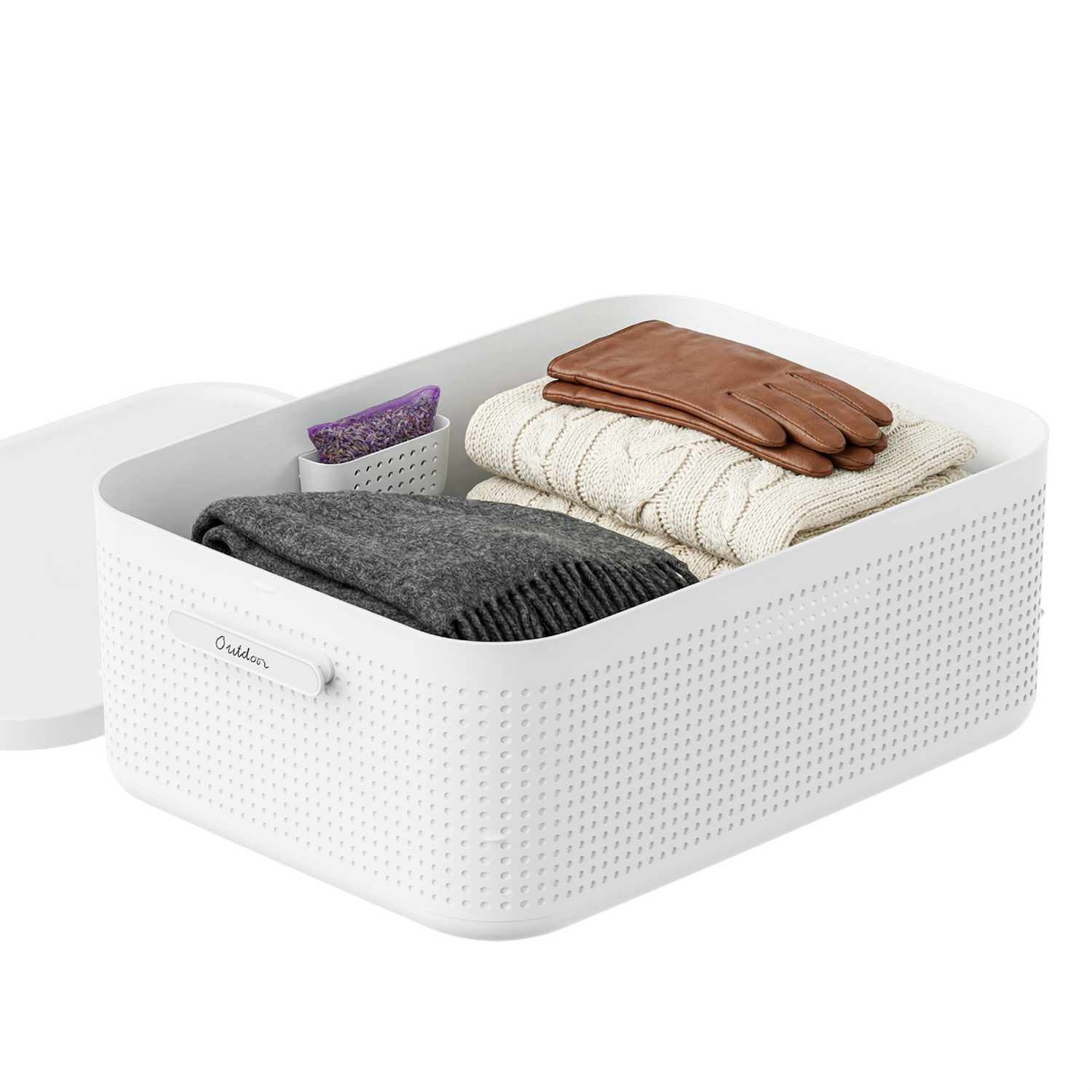 Boîte de rangement M avec support pour parfum | WOP