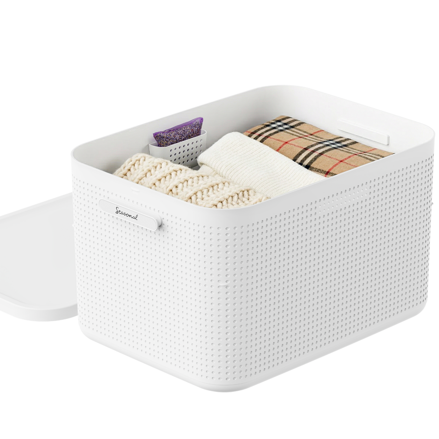 Boîte de rangement L avec support pour parfum | WOP