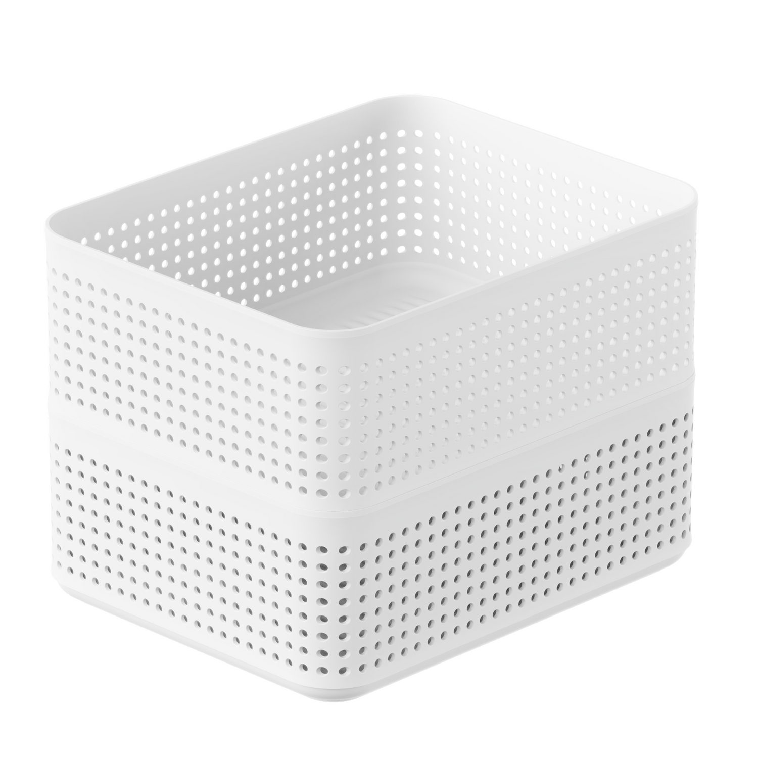 Panier de rangement pour armoire L – lot de 2 | WOP