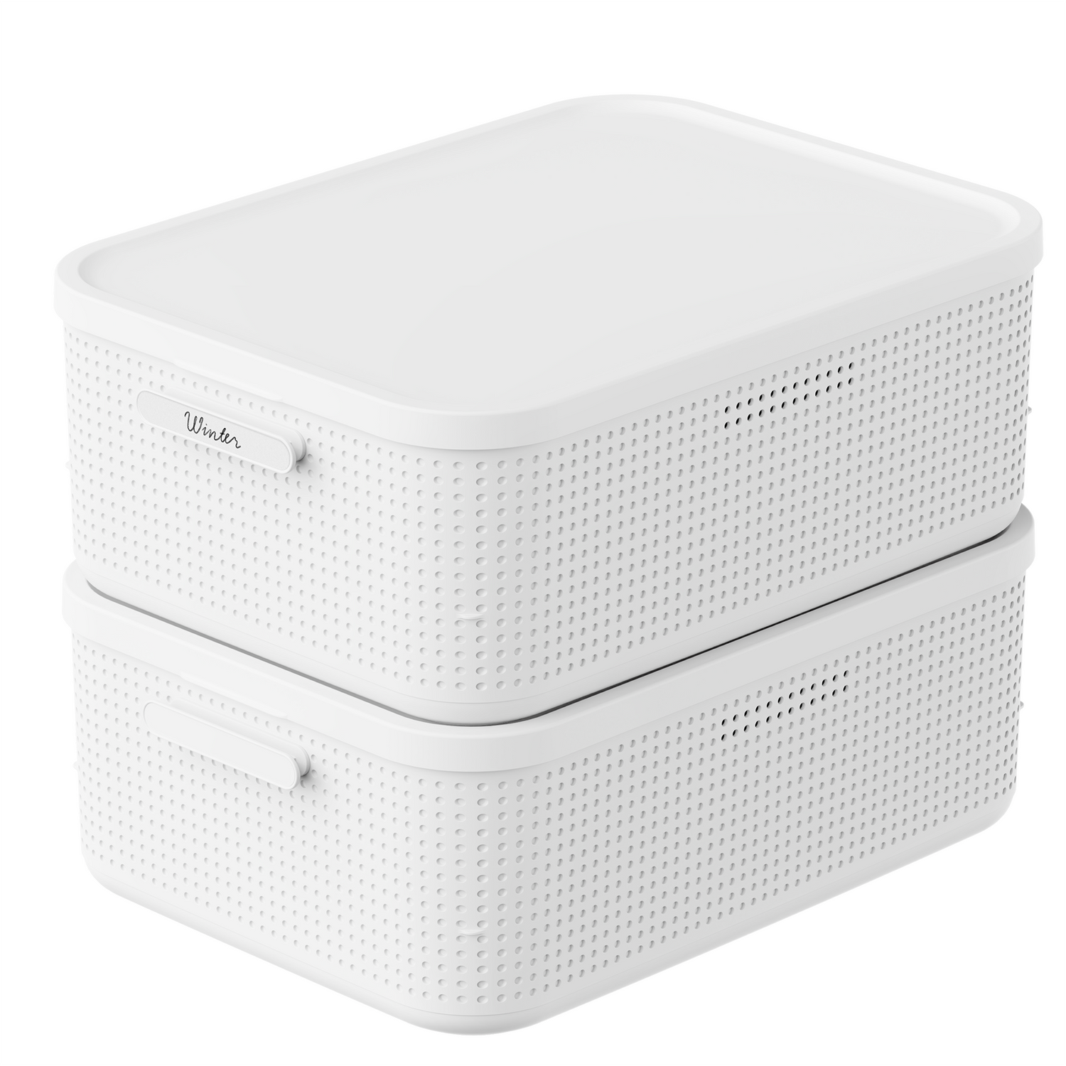 Boîte de rangement M avec support pour parfum – lot de 2 | WOP