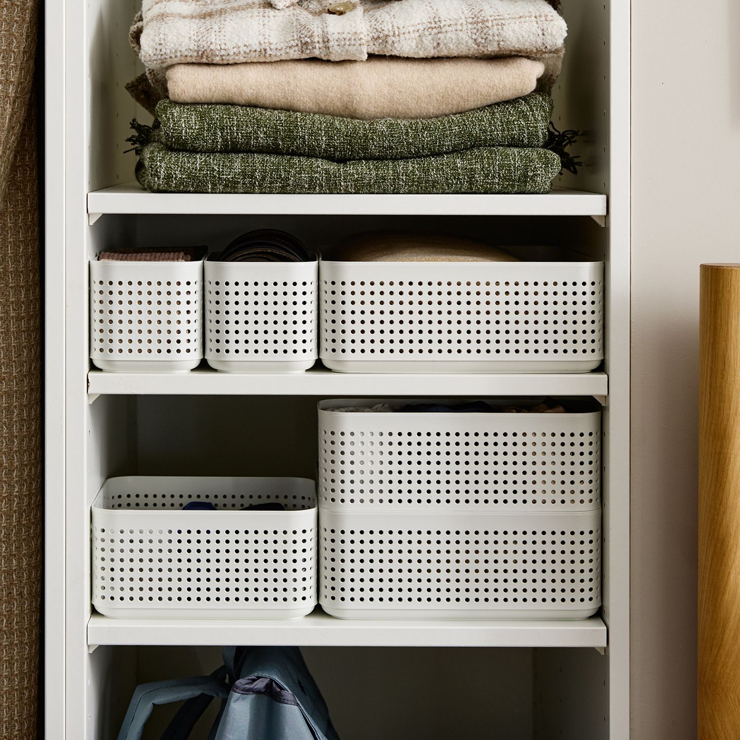 Panier de rangement pour armoire XS – lot de 4 | WOP