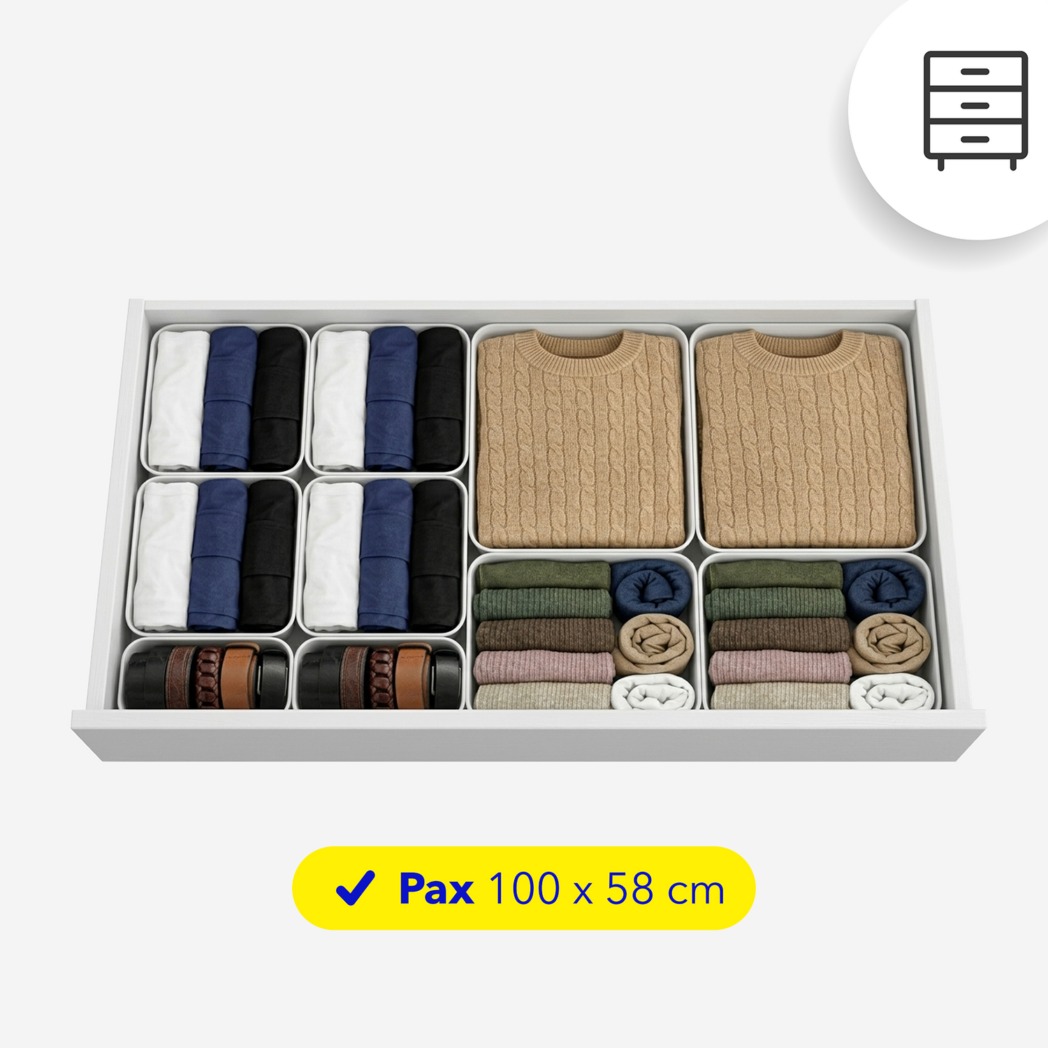Starter Set Small Organizers für PAX - 10-teilig | WOP