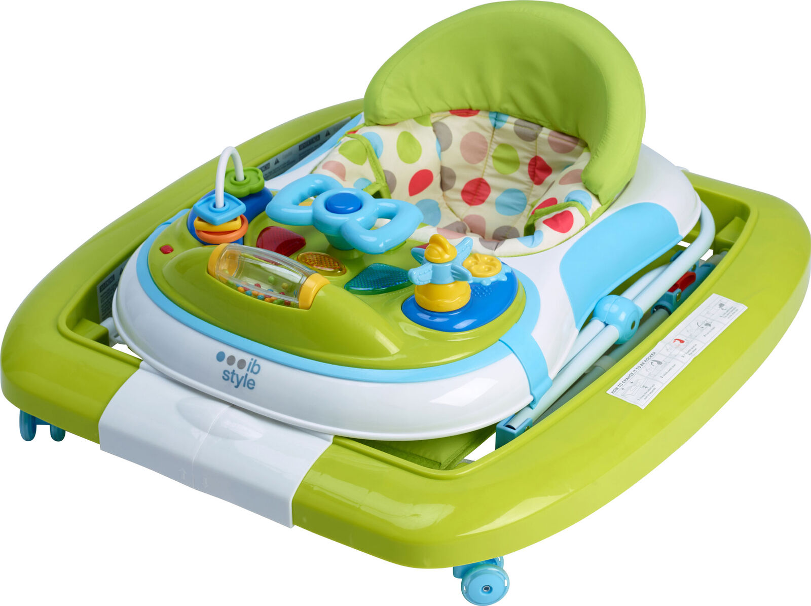 muñeca con andadera