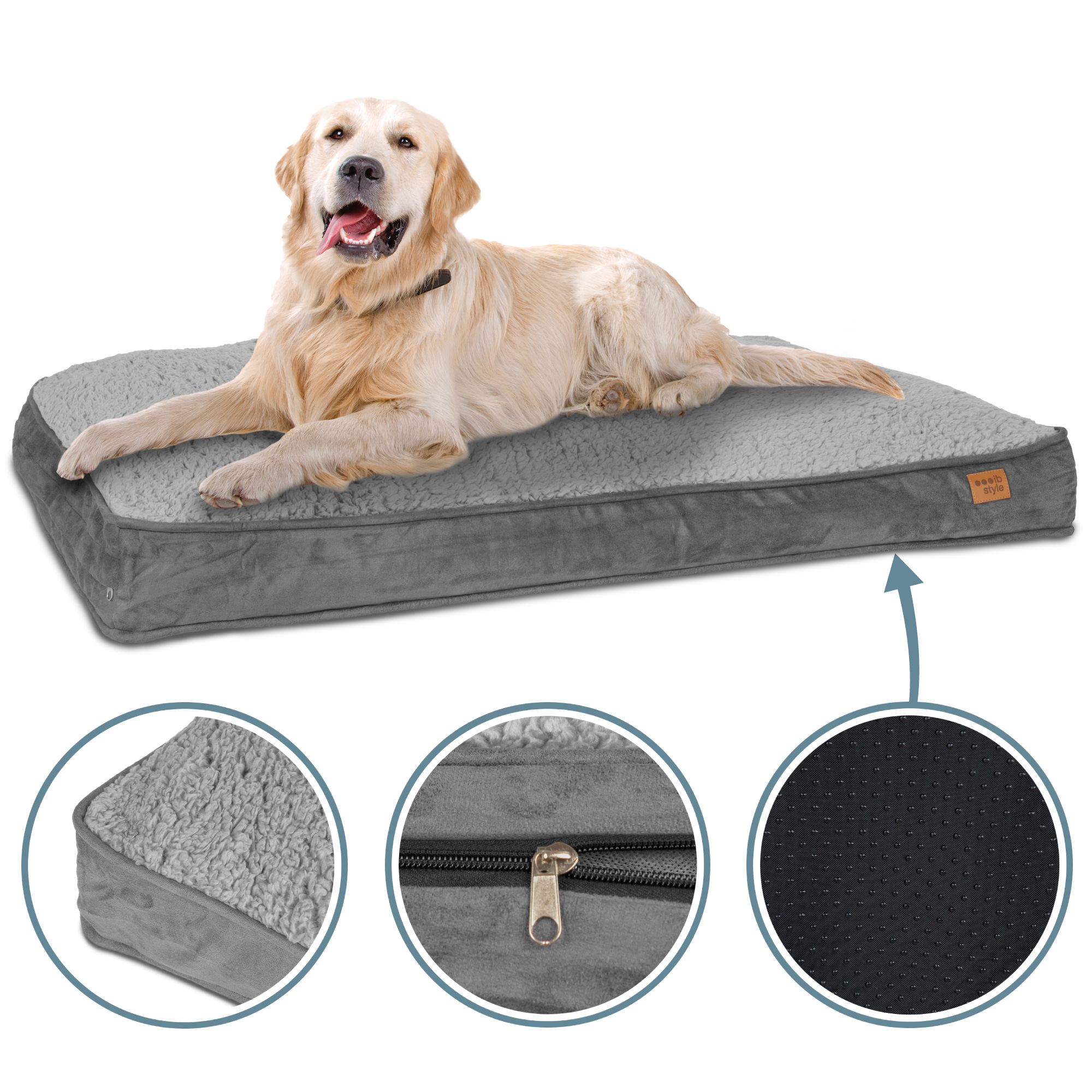 Hundebett Hundematte Hundekissen Haustierbett Tierbett Happy Dreams ib  style | eBay.de